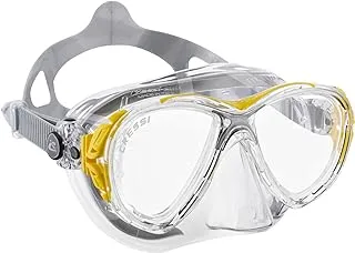 Cressi 1946 Eyes Evolution Scuba Diving Snorkeling Mask (Made in Italy)