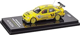 Inno64 1/64 Scale Toyota Altezza 163 H Factory N1 Super Taikyu 2002 Car Dicast Model, Yellow