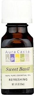 AURA CACIA SWEET BASIL ESSENTIAL OIL 15ML : 91104