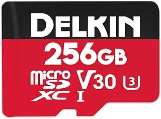 بطاقة ذاكرة Delkin Devices 256GB SELECT microSDXC UHS-I (V30) (DDMSDR500256)