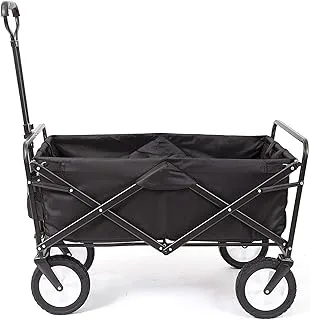 SKY-TOUCH Garden Cart Folding Trolley Cart Outdoor Wagon Collapsible with Removable Fabric Festival Garden Camping Picnic Cart Portable Transport Trailer