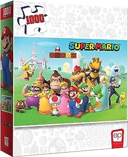 The OP Jigsaw Puzzle: The OP - Super Mario - Mushroom Kingdom (1000 Pieces)