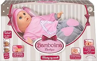 Bambolina Doll, Multi-Colour, 40 cm, Bd308Tt