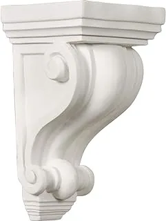 Ekena Millwork COR04X04X07DE 4-Inch W x 4-Inch D x 7 1/2-Inch H Devon Corbel