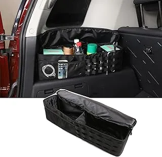 Fgtagtal Car Trunk Organizer Compatible with Toyota FJ Cruiser 2007-2021, Rear Left Storage Organizer Multi-Compartment Oxford Cloth Car Storage Bag Space Saving (1PCS)