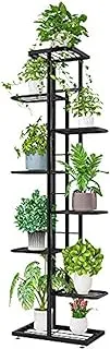 ZZBIQS Flower Stand, 8 Tier Indoor Display Rack, Metal Plant Stand Flower Pots, Stand Display, Pots Holder, Perfect for Home, Balcony, Indoor, Garden Patio Decor