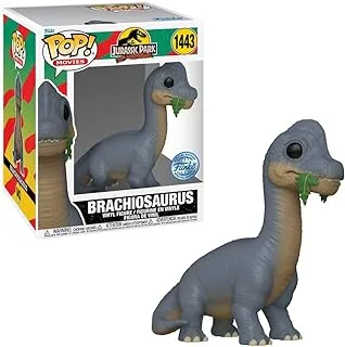 Funko Pop Super! Movies: Jurassic Park - Brachiosaurus (Exc), Collectible Vinyl Figure - 73712