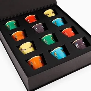 Silsal Sarb Arabic Coffee Cups 12-Piece Gift Set