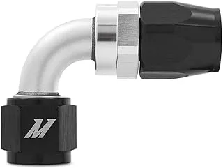 Mishimoto MMFT-SW-10-90 -10AN Braided Line Fitting, 90 Degree, Black