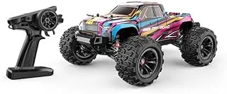 MJX – Brushless RC Hobby GradeTruck | High Speed, 2.4Ghz Remote Control | 1:16 Scale Radio Controlled Off-roader Electronic Monster R/C Truck | RTR, All Terrain - Pink