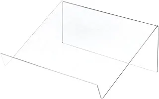 BPA Clear Acrylic Slightly Elevated Book Display Stand with 1.5