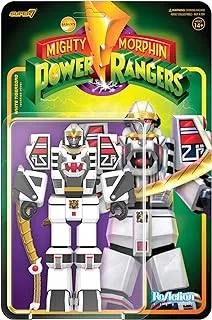 Power Rangers White TigerZord Warrior ReAction Figure