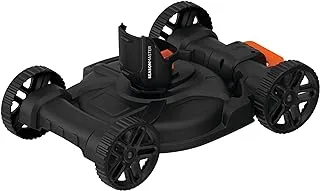 BLACK+DECKER 3-in-1 Lawn Mower Deck Attachment for Strimmer , Black - CM100-XJ,