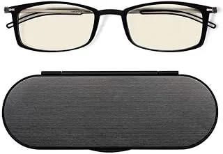 ThinOptics Frontpage Blue-Light Blocking Computer Reading Glasses and Milano Aluminum Case