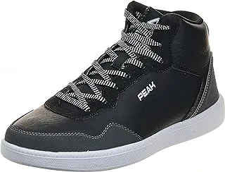 Peak Low Top Casual Running Shoes for Men, Size E42, Black