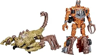 Transformers: Rise of the Beasts Movie, Beast Alliance, Beast Combiners 2-Pack Scourge & Predacon Scorponok Toys, Ages 6 and Up, 5-inch