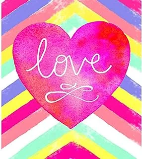 Rachel Ellen Designs Tutti Frutti Love Heart Greeting Card