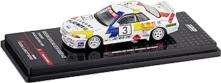 Inno64 1/64 Scale Nissan Skyline GTR R32 3 Playboy Car Dicast Model, Blue/White