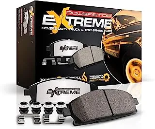 Power Stop Z36-2173, Z36 Truck & Tow Front Carbon Fiber Ceramic Brake Pads