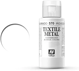 Vallejo : Textile Paint : 60ml : Metallic Iridescentt