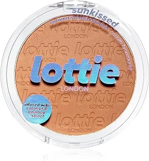 Lottie LONDON Sunkissed Suncatcher - Vegan Powder Bronzer - Achieve Sunkissed Radiant Glow - 8g