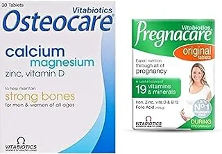 Vitabiotics Bundle: Osteocare Orginal 30 Tablets + Pregnacare Original 30 Tablets