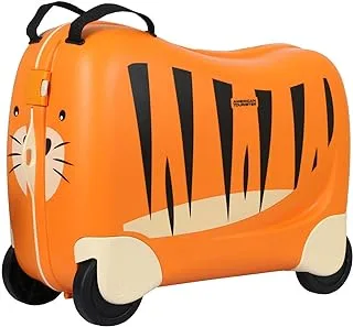 American Tourister Skittle Nxt Orange Tiger, Orange, Carry-On, American tourister Kids luggage with wheels