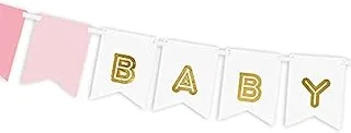 Party Deco Baby Girl Banner