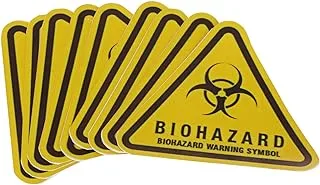 bpa Biohazard Danger Safety Warning Stickers