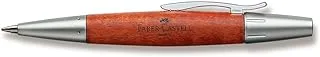 Faber Castell ballpoint pen E-motion Pear Motion wood Brown-Made in Germany