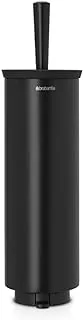 Brabantia Toilet Brush and Holder, Black 483349