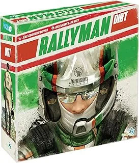 Holy Grail Games Rallyman: Dirt - لعبة سباق تعتمد على النرد، للأعمار من 14 عامًا فما فوق، من 1 إلى 6 لاعبين