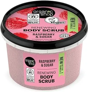 Organic Shop Raspberry Cream Body Scrub 250 ml