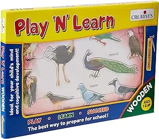 لعبة Creative التعليمية الإبداعية N Learn - Birds - 3 سنوات فما فوق