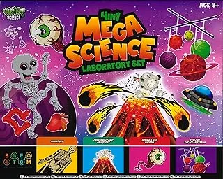 RMS Weird Science 4-In-1 Mega Science Lab Kit for Kids