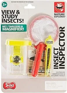 Smiki 6382370 Insect Container and Net Nature Explorer Toy Set