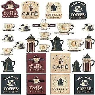 bpa Coffee House, Bakery Shop, Cafeteria, Lounge Room, Kitchen Wall Sticker Decor Decal Decoration