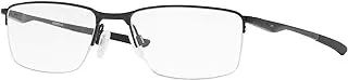 Oakley Men's Ox3218 Socket 5.5 Rectangular Prescription Eyeglass Frames