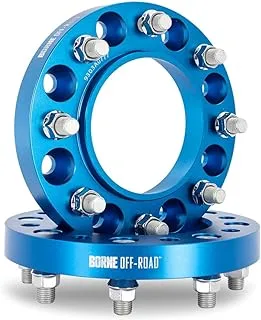 Borne Off-Road 6x139.7 Wheel Spacers (Blue) - Silverado/Sierra 1500 (1999-2022) Part BNWS-005-381BL PartNo BNWS-005-381BL