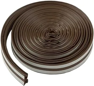 M-D Building Products 43848 M-D All Climate Wave Profile Weather Seal Tape, 17 Ft L X W 3/8 in T, 1-Pack, Brown