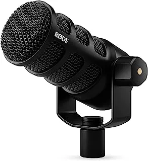 Rode RÃ˜DE PodMic USB Versatile Dynamic Broadcast Microphone with XLR and USB Connectivity for Podcasting, Streaming, Gaming, Music-Making and Content Creation