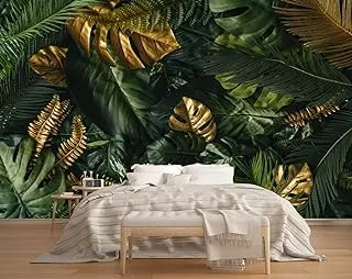 BPA Tropical Wallpaper Jungle Banana Leaf Wall Mural Wallpaper for Living Room