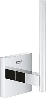 GROHE Start Cube Spare Toilet Roll Holder, Chrome,40979000