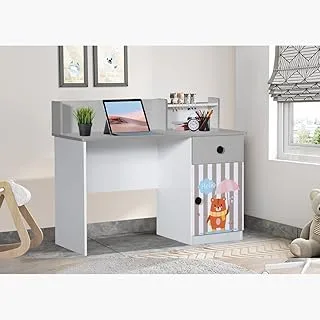 Home Box Paddington Study Desk 50 X 95 X 120 Cm Grey/White