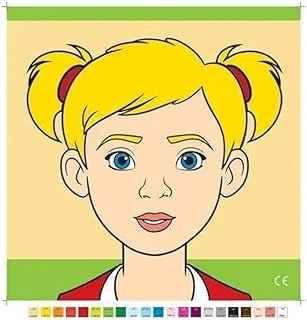 Edu-Fun Know Your Face Puzzle, Girl