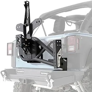 Smittybilt XRC/SRC GEN2 Bolt-On Tire Carrier - Jeep Wrangler JK Part S-B76857 PartNo 76857