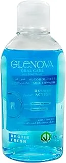 Glenova Artic Fresh Mouthwash 400 ml, Blue