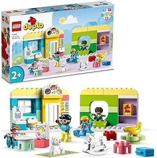 LEGO DUPLO Town Life At The Day Nursery 10992 Learning and Education Toys Set; Building Blocks Toy for Toddlers (67 Pieces)