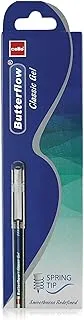 Cello Butterflow Classic Gel Pens |Gel pens Blue | Gel Pens Set for Students | Pens for Office Use | Gel Pens for Writing Pens | Best pen for Exam