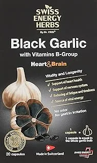 Swiss Energy BLACK GARLIC 20 SOFT GELS